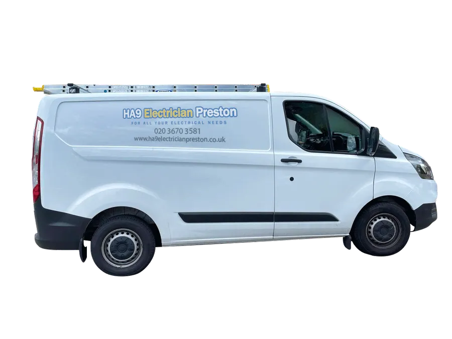 HA9 Electrician Preston van